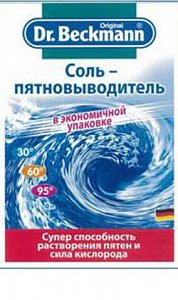 Dr. Beckmann Соль пятновыводитель в экономичной упаковке, 100 гр