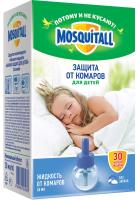Mosquitall Нежная защита Жидкость инсектицидная от комаров для электрофумигатора 30 мл 30 ночей