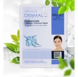 Dermal Маска косметическая для лица коллагеновая, с гиалуроновой кислотой