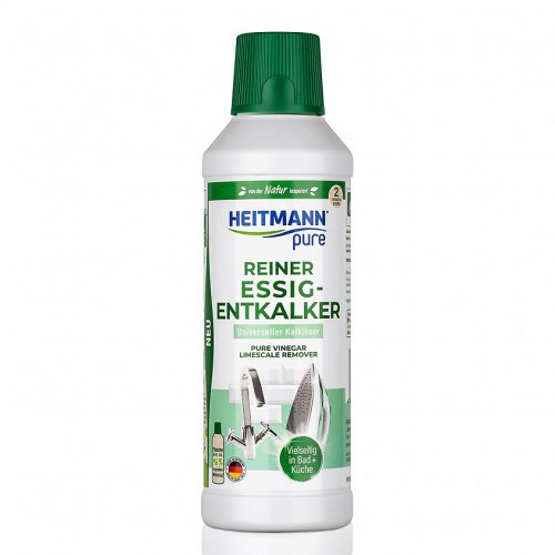 Heitmann средство для удаления известкового налёта и накипи на основе уксусной кислоты 500 мл