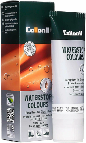 Collonil Waterstop крем снего/водоотталкивающий (Цвет 398 коричневый) 75 мл