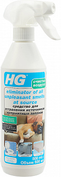 HG Средство для устранения источников неприятного запаха 500 мл