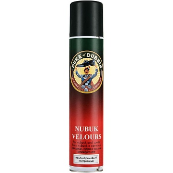 Duke Nubuck Velours (050 бесцветный) аэрозоль для пропитки обуви DUKE OF DUBBIN 200 мл