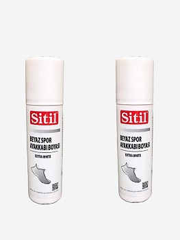 Набор Крем жидкий для гладкой кожи Leather Renovator Extra White 75 ml белый Sitil 2шт