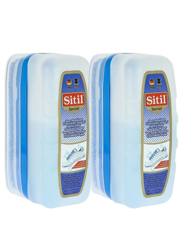 Набор Sport Shoe Cleaning Sponge 75 ml, чистящая губка для спортивной обуви, Sitil 2шт