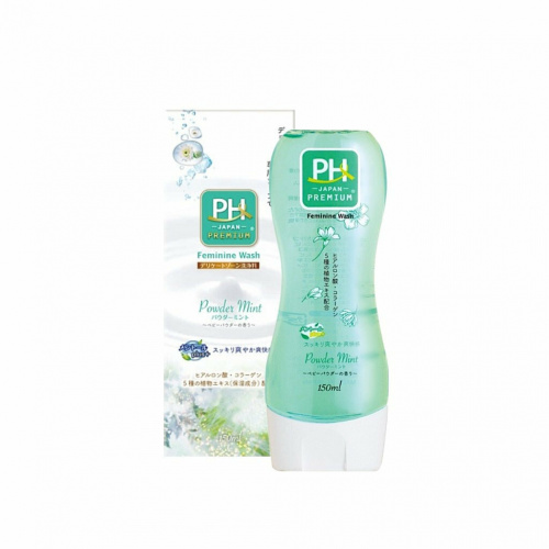 JRS pH Care Нежный гель для интимной гигиены с пантенолом, экстрактом ромашки, аромат присыпки, 150 мл