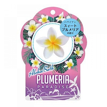 Kokubo Соль для принятия ванны "Novopin Aloha" с ароматом плюмерии 40 г