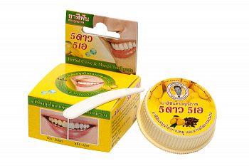 5 Star Cosmetic травяная отбеливающая зубная паста с экстрактом Манго