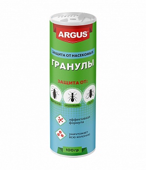 ARGUS гранулы от МУРАВЬЕВ и МУХ  100гр. (туба)