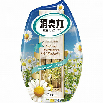 ST Shoushuuriki Жидкий дезодорант - ароматизатор для комнат с ароматом ромашки, 400 мл