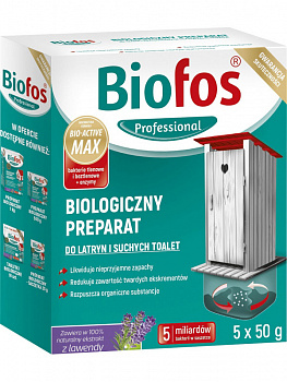 Biofos Professional Биологиеческий порошок для дачных и сухих туалетов 250 г