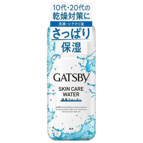 Mandom Мужской лосьон "Gatsby Skin Care Water" для ухода за кожей с Акне успокаивающий с антибактериальным и увлажняющим эффектом (для нормальной и комбинированной кожи) 170 мл