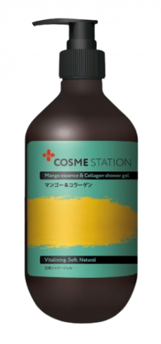 COSME STATION Гель для душа С ЭКСТРАКТОМ МАНГО И КОЛЛАГEНОМ 500 мл
