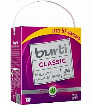 Уценка Burti стиральный порошок для цветного и тонкого белья Color 4,312 кг (повреждена упаковка)