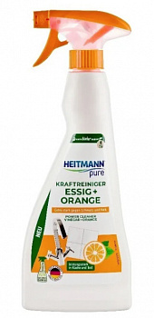 Heitmann cредство для удаления известкового налёта с уксусной кислотой, аромат апельсин 500 мл