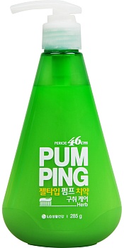 LG Perioe Pumping Зубная паста освежающая Breath Care, 285 г