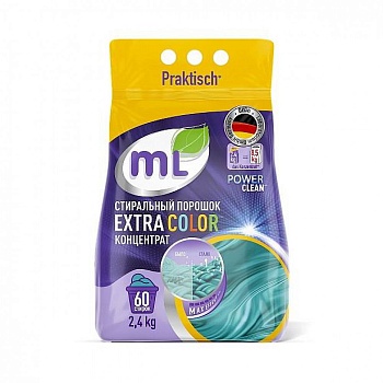 Meine Liebe Стиральный порошок EXTRA COLOR концентрат,  2,4 кг