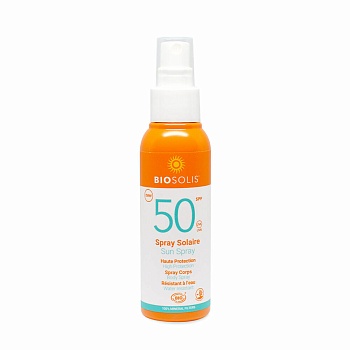 BIOSOLIS Солнцезащитный спрей SPF50 100 мл