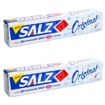 Набор Зубная паста Salz Original с коэнзимом Q10, 160 гр - 2шт