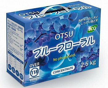 OTSU Концентрированный стиральный порошок с ароматом "ЦВЕТОЧНЫЙ САД" 2,5 кг