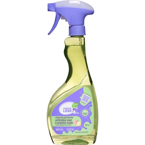 MEINE LIEBE Средство для чистки акриловых ванн и душевых кабин 500 мл
