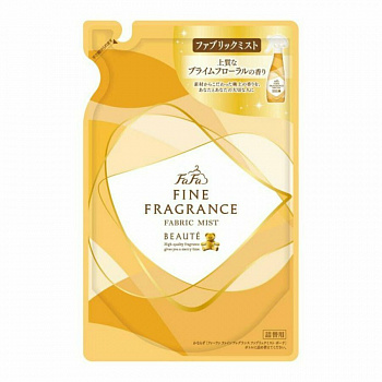 Nissan Fafa Кондиционер-спрей для тканей с цветочно-мускусным ароматом Fine Fragrance Beaute 270 мл (мягкая упаковка)