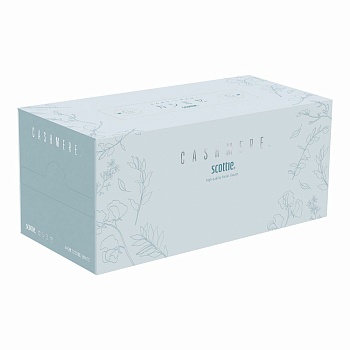 Nippon Paper Салфетки Crecia "Scottie Cashmere" бумажные кашемировые, двухслойные 220 шт.