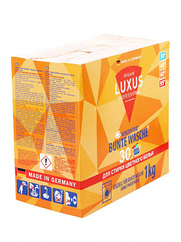 Luxus Professional Универсальный стиральный порошок для цветного белья концентрат 1 кг