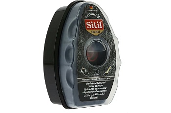 Sitil Self Shining губка с дозатором для полировки обуви из гладкой кожи (черный) 1 шт