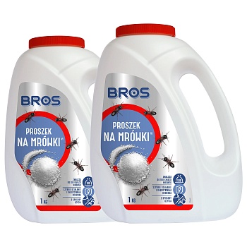 НАБОР Порошок от муравьев BROS, 1000г 2 штуки