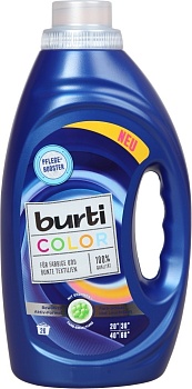 Жидкое средство для стирки Burti Color для цветного белья, 122575, 1,45 л