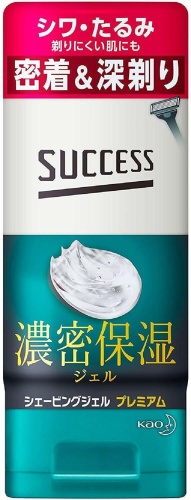 KAO Суперувлажняющий гель для бритья «Идеальное скольжение 40+» для бритв с 3-5 лезвиями (с ментолом) 180 г