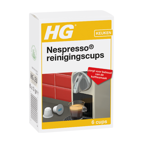 HG Капсулы для очистки кофемашин Nespresso, 1 уп.х 6 шт