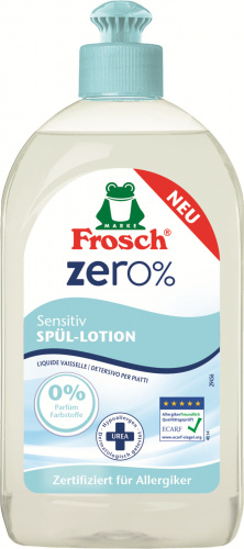 ФРОШ ZERO 0% Бальзам для мытья посуды Сенситив, 0,5 л.