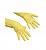 Vileda Professional Перчатки многоцелевые S желтый резиновые