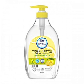 Lion (Korea) Гель "Charmgreen" для мытья посуды (с лимонной кислотой) 965 мл