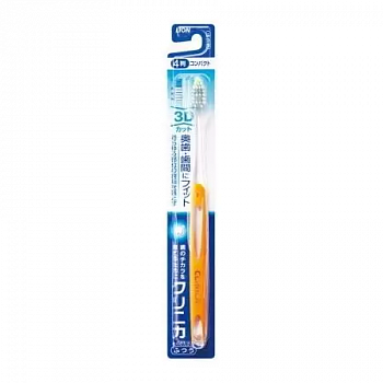 зубная щетка Lion Clinica Brush 3d Cut с многоуровневыми щетинками, жесткая
