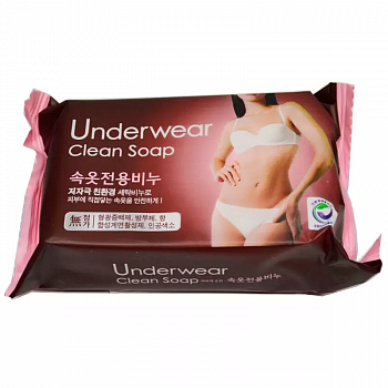 Mukunghwa Мыло для стирки Underwear Clean Soap, натуральное, для нижнего белья и детских тканей любых цветов, 150 г