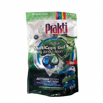 Dr.Prakti  Капсулы DuoCaps UNIVERSAL гелевые для стирки (17 шт х 18г) 306 г