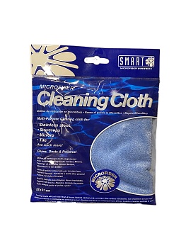 Салфетка Smart Microfiber System супер-люкс, синяя 32*31