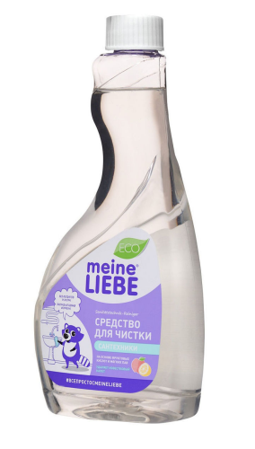 MEINE LIEBE Средство для чистки сантехники ванн, раковин, душевых кабин, сменная бутылка 500 мл