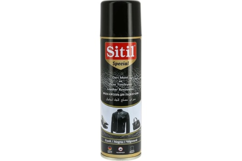 Sitil Leather Renovator аэрозоль для гладкой кожи (черный) 250 мл
