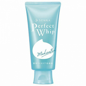 "SHISEIDO" "SENKA" "Perfect Whip" Пенка для умывания против акне 120гр