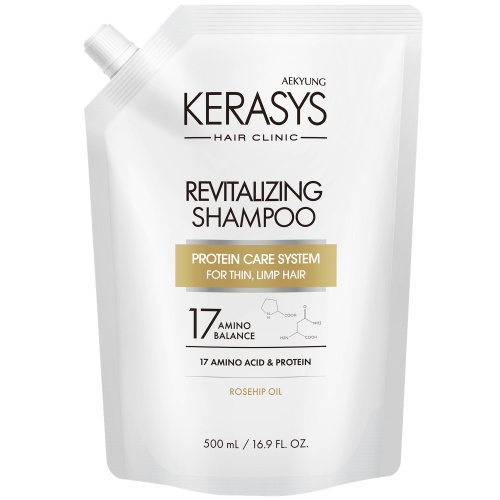 Kerasys (Aekyung) Шампунь для волос, оздоравливающий, сменная упаковка, 500 мл