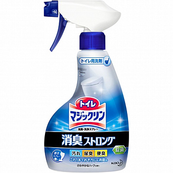 KAO "Magiсclean" Чистящее и дезодорирующее пенящееся средство для туалета с ароматом трав (спрей, для предотвращения загрязнений, усиленный) 400 мл