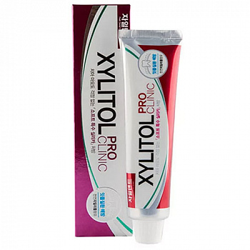 Mukugnhwa Оздоравливающая десна зубная паста "Xylitol Pro Clinic" c экстрактами трав (коробка) 130 г