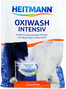 Heitmann пятновыводитель Oxi Wash Intensiv для цветного и белого белья 50 г