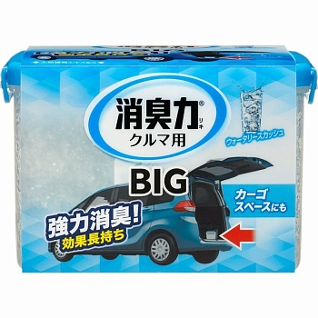 ST Гелевый автомобильный ароматизатор под сиденье Bikou de shoushuu Big с ароматом морской свежести, Сквош 900 г