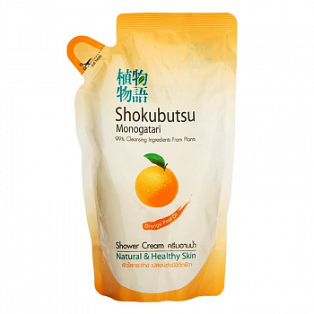 Lion Shokubutsu Крем-гель для душа С апельсиновым маслом 200 мл