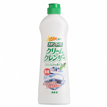 Kaneyo Крем чистящий для кухни экстракт бамбука и мяты, 400 г